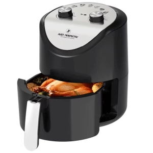 Фритюрник с горещ въздух Just Perfecto, 1200W, 3.5 литра, 80-200°C, Таймер, Черен